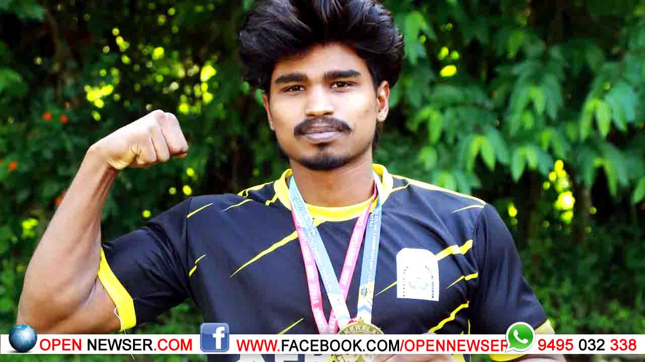 കാലിക്കറ്റ് യൂണിവേഴ്‌സിറ്റി  പഞ്ചഗുസ്തി ടീം പരിശീലകനായി   എം.വി നവീന്‍  