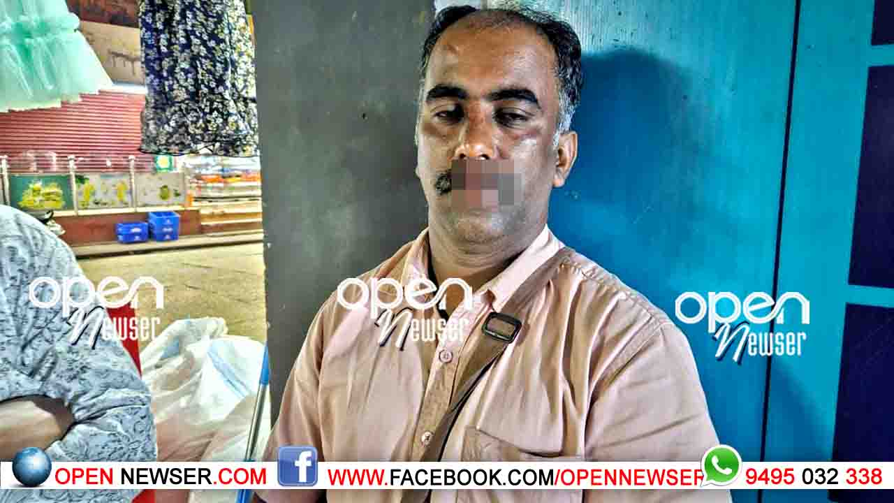 സ്കൂട്ടറില് കാട്ടുപോത്ത് ഇടിച്ചു; യാത്രികന് പരിക്ക്