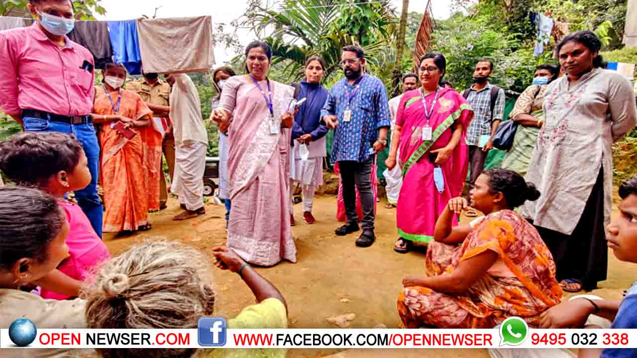 സംസ്ഥാന ഭക്ഷ്യ കമ്മീഷന് കോളനികള് സന്ദര്ശിച്ചു