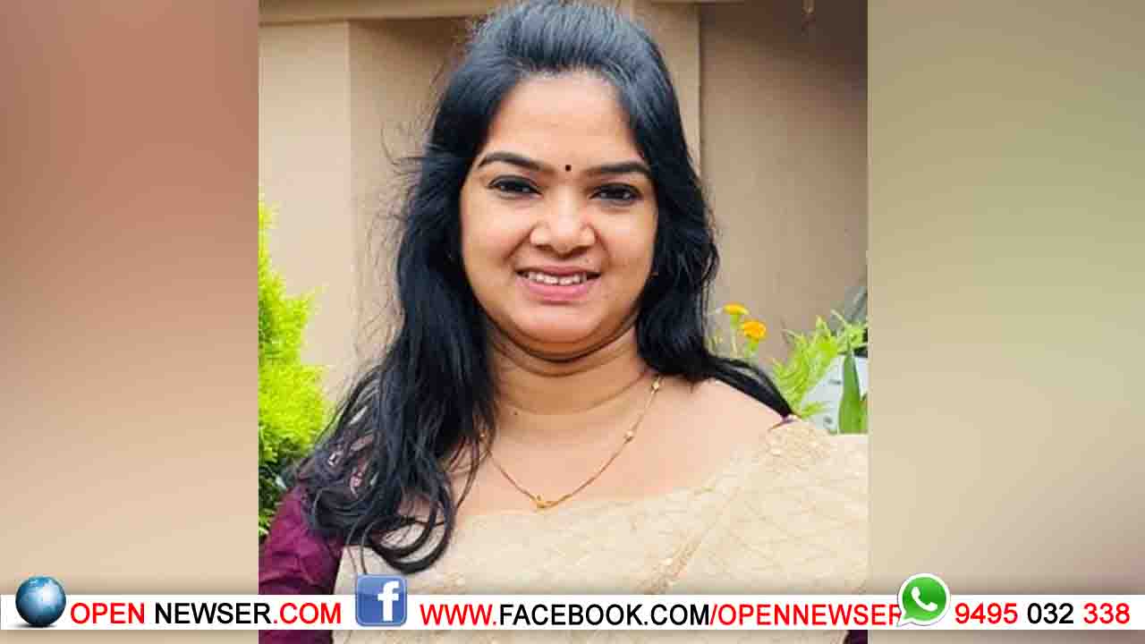 ഡോ. ജിന്‍സി സരിലിന് ഡോക്ട്‌ടേറേറ്റ്  ലഭിച്ചു.