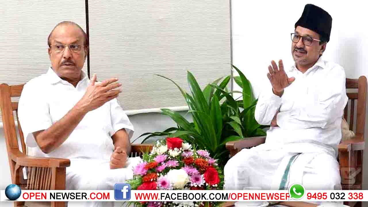 മുന്നണി മാറ്റമില്ല, അതിന് ആരെങ്കിലും വെള്ളം വച്ചാല് തീ കത്തില്ല: സാദിഖലി ശിഹാബ് തങ്ങള്