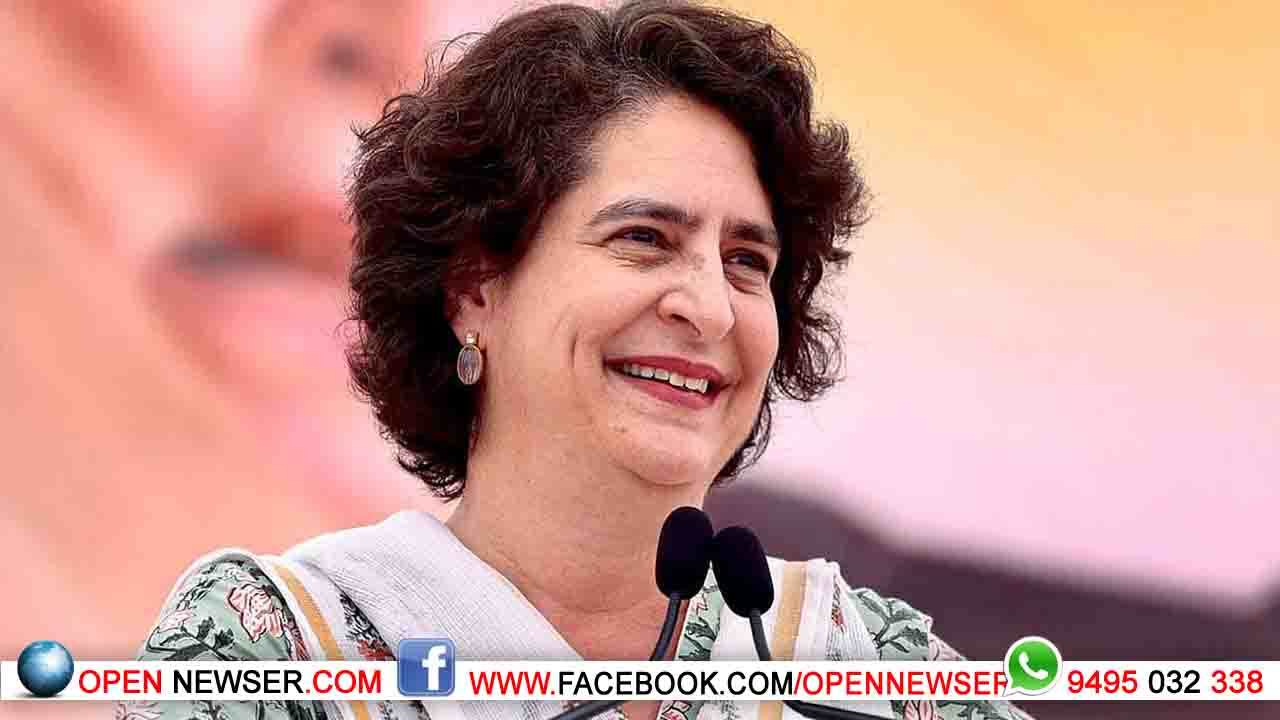 പ്രിയങ്കാഗാന്ധി എം.പി മെയ് 4,5 തീയതികളില് വയനാട് ജില്ലയില്