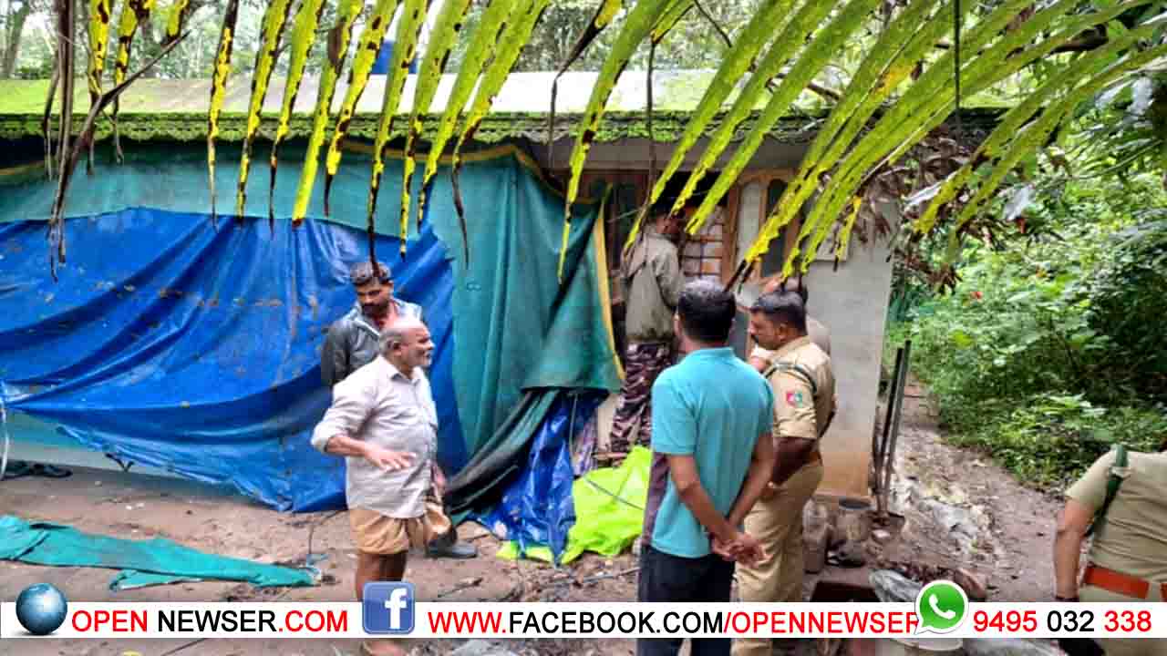 വണ്ടിക്കടവില് വീടിന് നേരെകാട്ടാനയുടെ ആക്രമണം